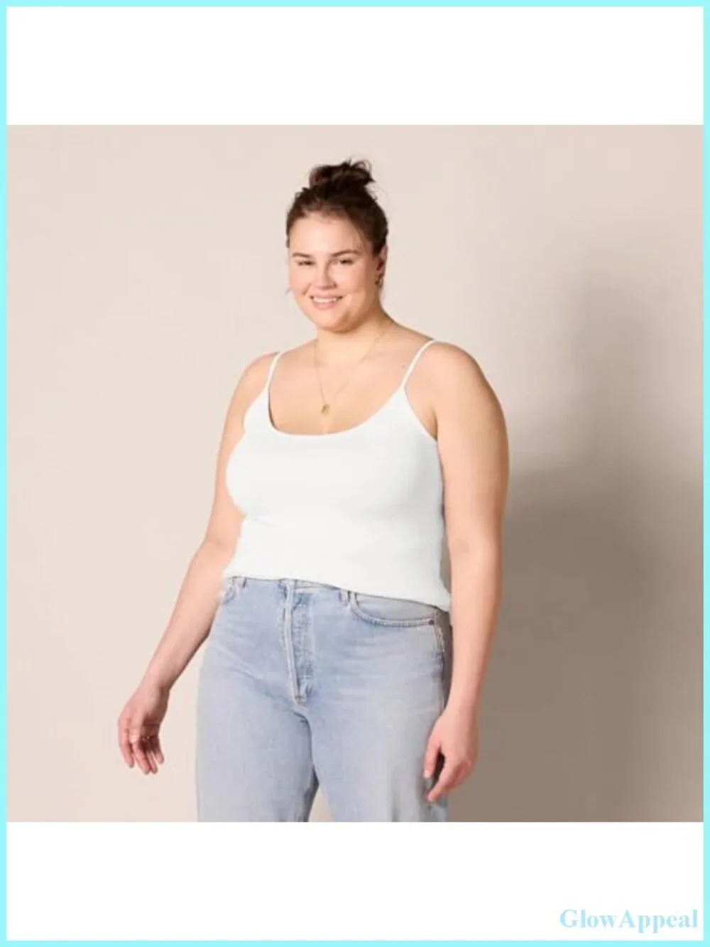 Women's Slim-Fit Camisole for Layering, Pack of 4